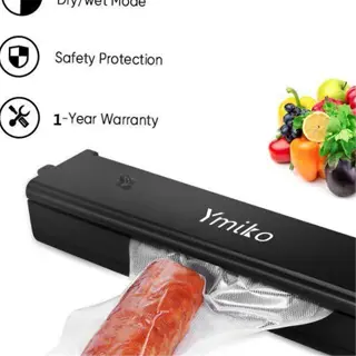a ymiko vacuum sealer with features like dry/wet mode and safety protection