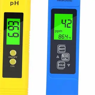 digital soil ph tester with tds and ec meters