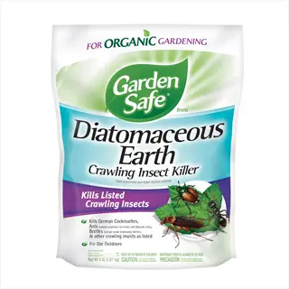 garden safe diatomaceous earth garden powder bag for organic insect control