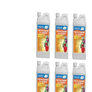 six bottles of fruit tree & vegetable systemic soil drench kit