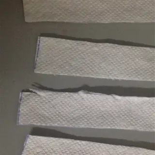 strips of paper towel, possibly for the paper towel method of plant propagation