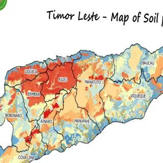 timor leste soil ph map 2012