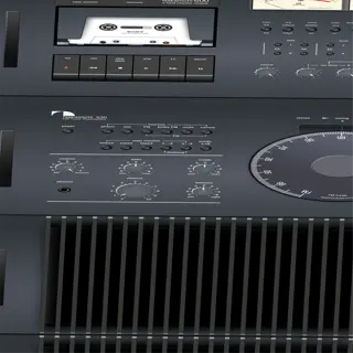 vertical stack system with control panel and vents